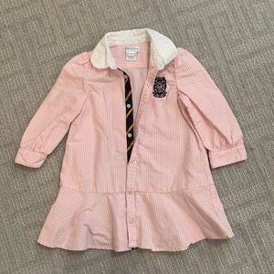Ralph Lauren EUC girls striped dress
